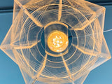 1970s Nylon and Perspex Sompex Pendant Light