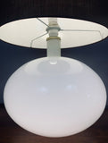 1970s Glashütte Limburg Illuminated Glass Lamp