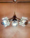 1970s Italian Mazzega Murano Glass Ceiling Light