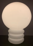 1970s Glashütte Limburg Space Age Glass Table Lamp