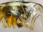 1970s Space Age Mazzega Murano Glass Pendant Light
