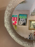 1970s German Hillebrand Illuminated Round Wall Mirror