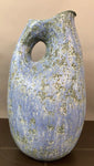 1970s Large German Fat Lava Violet Pottery Jug