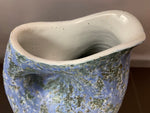1970s Large German Fat Lava Violet Pottery Jug
