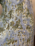 1970s Large German Fat Lava Violet Pottery Jug