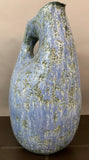 1970s Large German Fat Lava Violet Pottery Jug