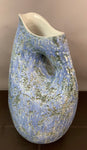 1970s Large German Fat Lava Violet Pottery Jug