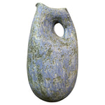 1970s Large German Fat Lava Violet Pottery Jug