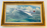 Concorde by Douglas Ettridge (1929-2009) Oil on Canvas Circa 1976