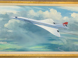 Concorde by Douglas Ettridge (1929-2009) Oil on Canvas Circa 1976