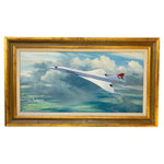 Concorde by Douglas Ettridge (1929-2009) Oil on Canvas Circa 1976