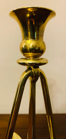 Vintage Nautical Anchor Brass Candle Holder
