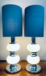 Pair of 1970s German Table Lamps by Solken Leuchten