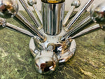 Pair of 1970s Chrome Sputnik Space Age Table Lamps