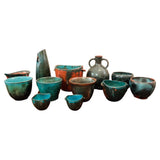 Set of 12 1940s/1950s Paul Dresler Ceramic Pots & Jugs