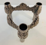 Set of 4 1960s German Brutalist Quist Candle Holders