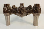 Set of 4 1960s German Brutalist Quist Candle Holders