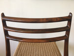 Set of 6 Niels O. Møller Model 78 Rosewood Dining Chairs