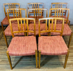 Set OF 8 1960S Dyrlund Rosewood DIning Chairs
