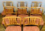 Set OF 8 1960S Dyrlund Rosewood DIning Chairs