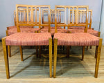 Set OF 8 1960S Dyrlund Rosewood DIning Chairs