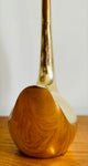 Vintage French Polished Brass Decorative Swan
