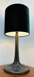 Vintage Bronzed Metal Tree Trunk Table Lamp