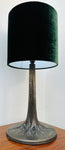 Vintage Bronzed Metal Tree Trunk Table Lamp