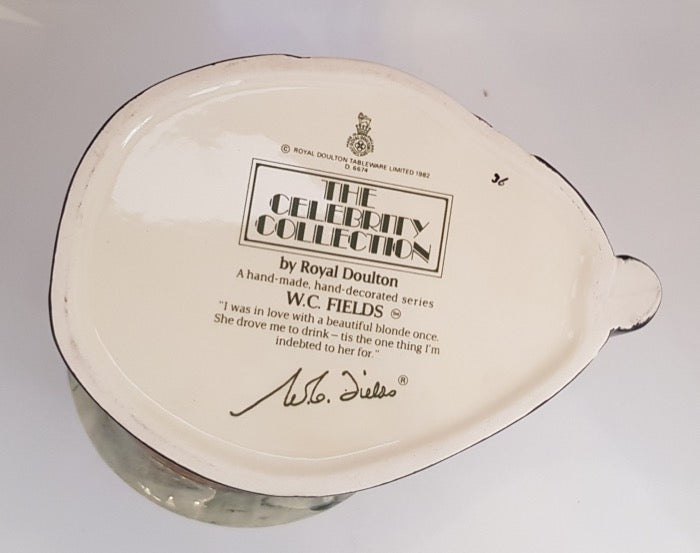 Royal Doulton The Celebrity Collection - W.C. Fields – retro living uk