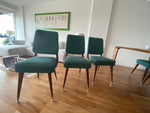 Set of 6 1950s French Bentwood Beech Dining Chairs