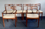 Six 1960s Danish Rosewood Dining Chairs by Johannes Andersen
