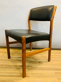 Set of 6 1960s Spøttrup Rosewood Dining Chairs