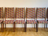 Set of 8 1960s Danish Johannes Andersen Rosewood Dining Chairs