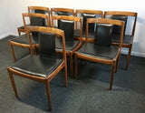 Set of 8 1960s Kai Kristiansen Rosewood Dining Chairs