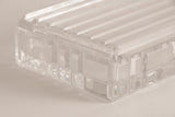 Tiffany & Co VI Atlas Design Rectangular Glass Trinket Box