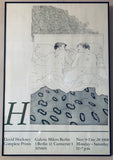 Framed Poster by David Hockney- 'Two Boys Aged 23 or 24'
