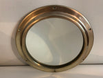 Vintage Solid Brass Mirrored Porthole