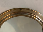 Vintage Solid Brass Mirrored Porthole