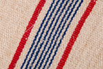Vintage French Burlap Striped Cushion by Vintage Cushions