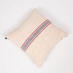 Vintage French Burlap Striped Cushion by Vintage Cushions