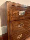 Vintage Henredon USA Campaign Chest of Drawers