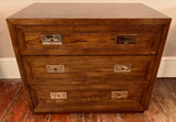 Vintage Henredon USA Campaign Chest of Drawers
