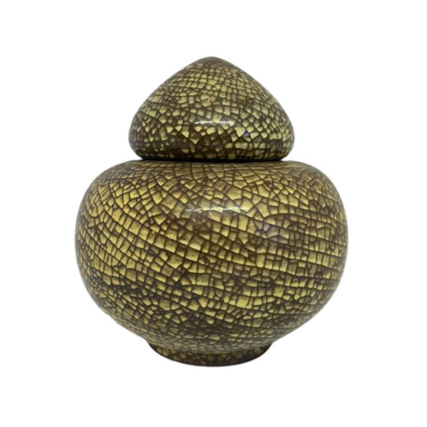 1960s Michael Anderson Ceramic Crazed Urn