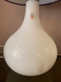 Pair of 1980s Danish White 'Helios' Table Lamps