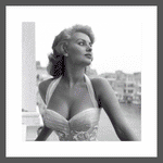 Sophia Loren Three-Flip Image Lenticular